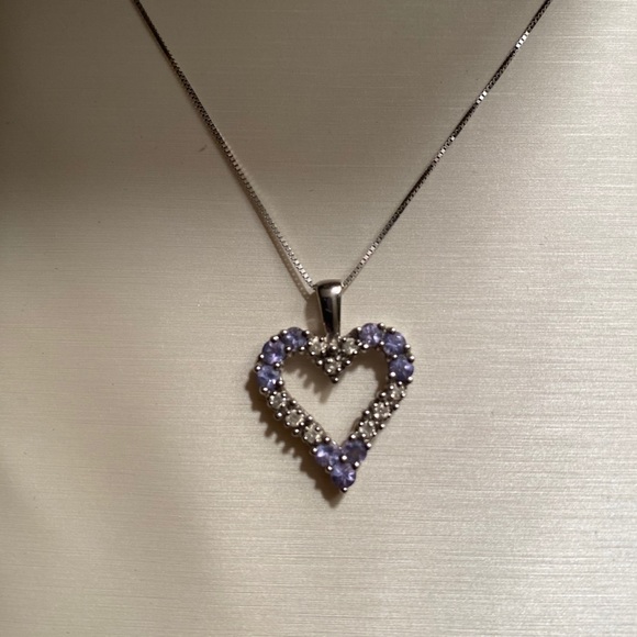 14k white gold necklace